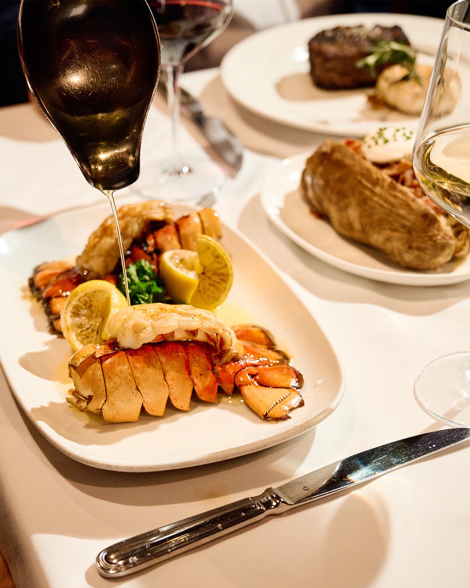 Double the indulgence. 🦞🦞