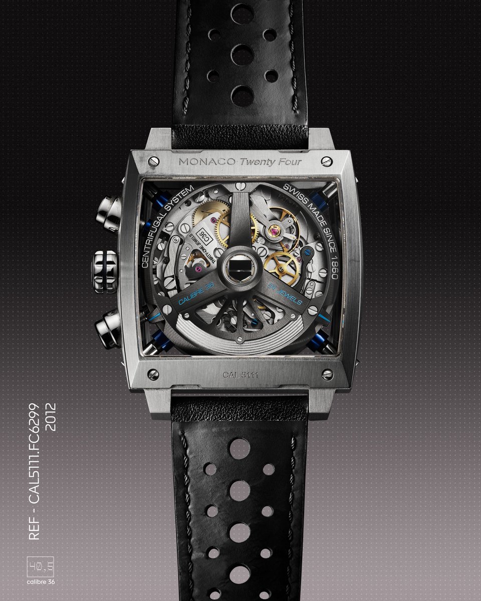 モナコ「monaco」 First released in 2009, the Monaco 24 Calibre 36 Chronograph