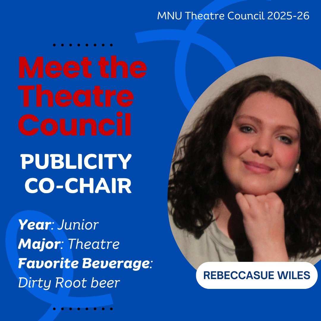 Returning to the line-up- for the second year, we have RebeccaSue Wiles!! She is one of our incredible Publicity Co-Chairs on the 2025 Council!! Stay tuned to find out who her amazing partner is!!