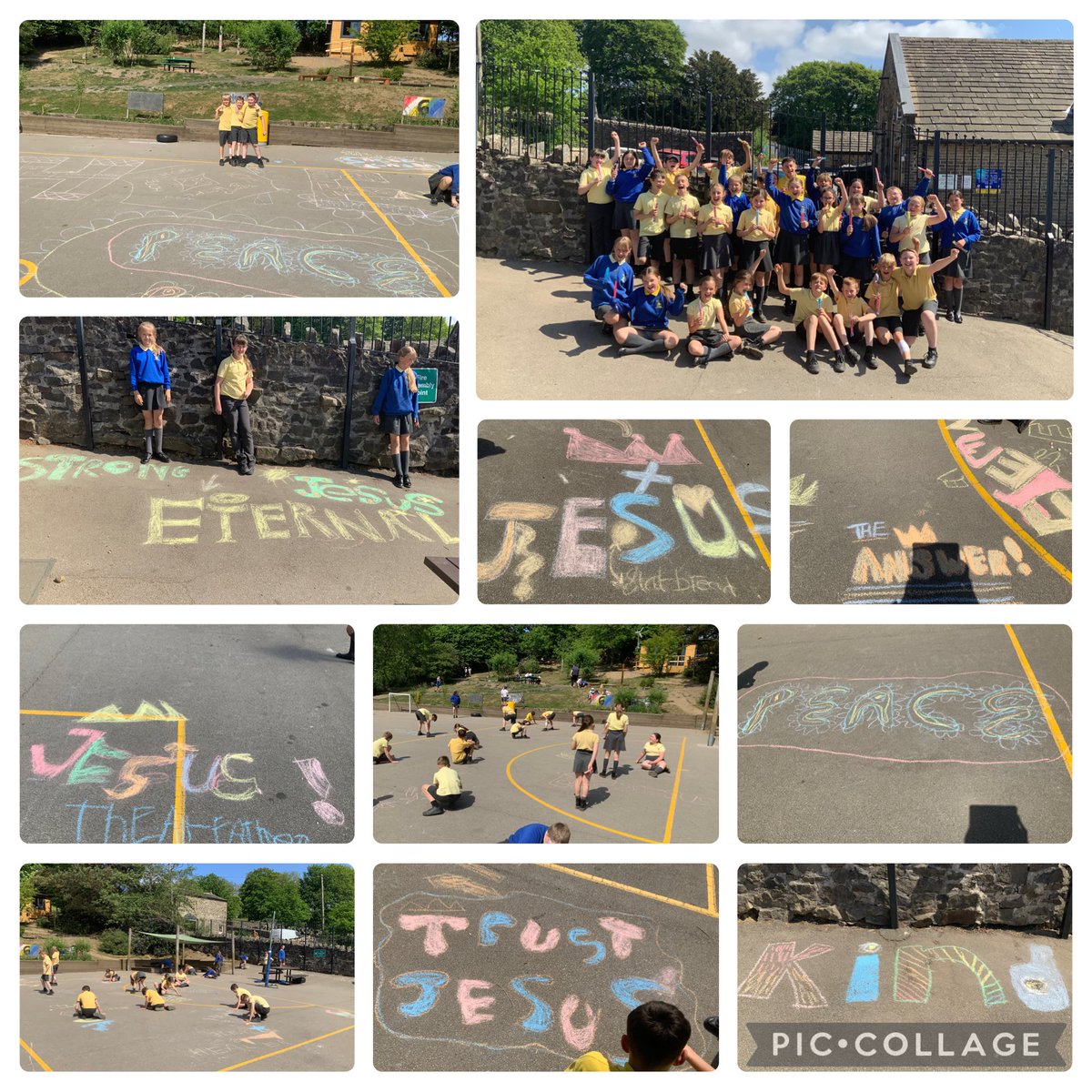 ClivigerPrimarySchool (@clivigerschool) on Twitter photo An afternoon of RE, ice pops and graffiti to show our knowledge of the different names for God. What better way to finish a tough week for Y6. SATs completed and they have tried their best in every test. We are proud of them! <a href="/BpBlackburn/">Bishop Philip</a> <a href="/BDBofE/">Blackburn Diocesan Board of Education</a> An afternoon of RE, ice pops and graffiti to show our knowledge of the different names for God. What better way to finish a tough week for Y6. SATs completed and they have tried their best in every test. We are proud of them! <a href="/BpBlackburn/">Bishop Philip</a> <a href="/BDBofE/">Blackburn Diocesan Board of Education</a>