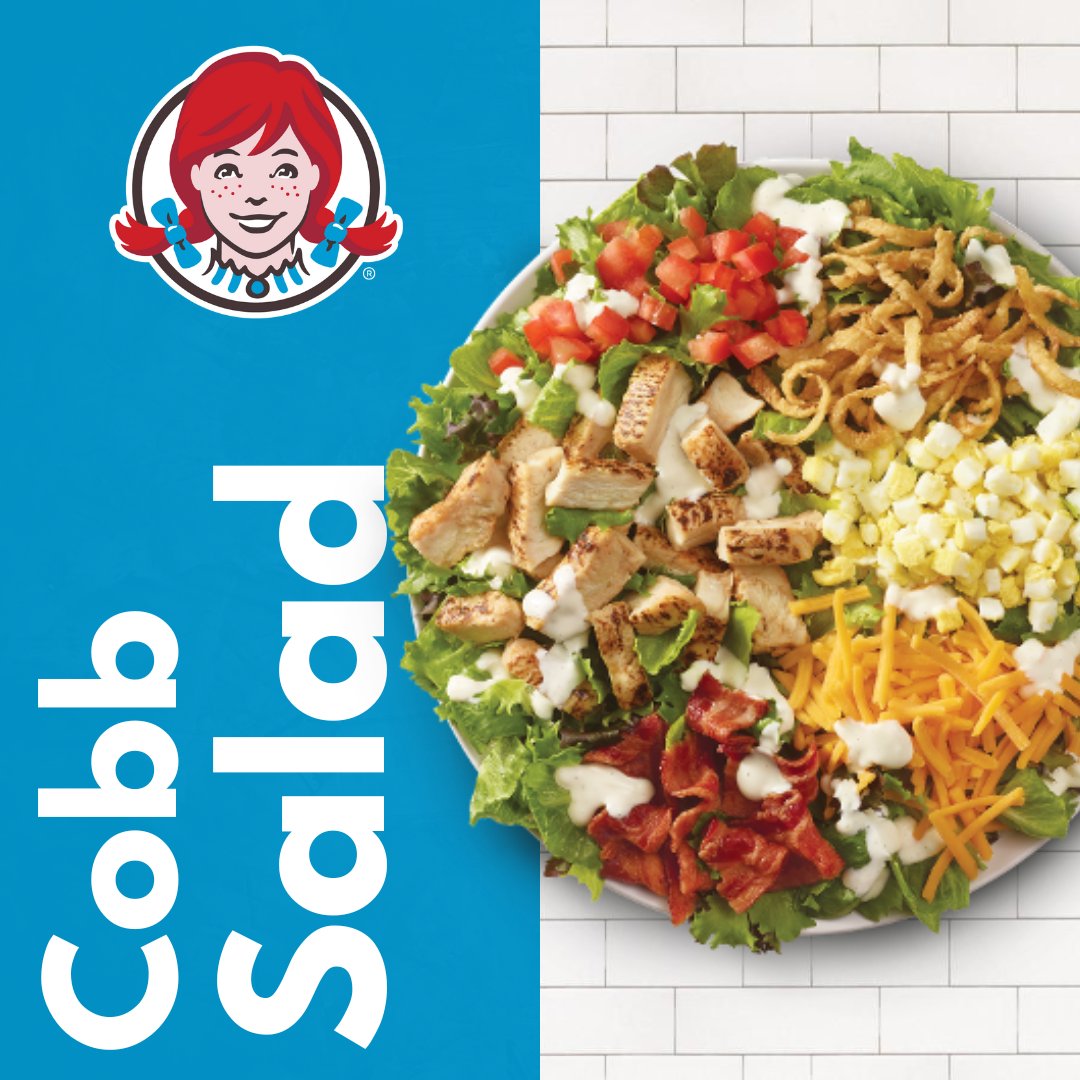 Fresh, Filling, and Flavorful! That's what you can expect with a Wendy's Cobb Salad! Don't settle for a disappointing lunch. You deserve Wendy's.