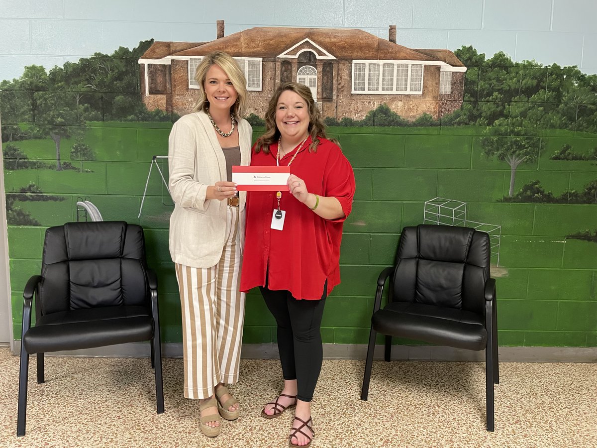 🎉 Celebrating Kimberlee Bearden from Steele Elementary School for receiving a Classroom Grant. These funds will help create the best possible learning environment for students as they strive for academic success. 

Learn more: bit.ly/3AVelGB
