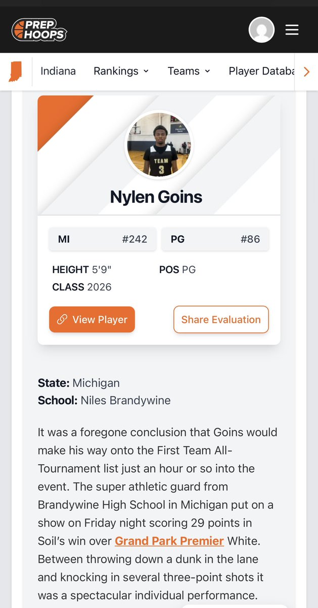 Back to back All -Tournament Team 👏<a href="/NylenGoins/">Nylen Goins</a> <a href="/braydenfavors1/">Brayden Favors</a> 
<a href="/PrepHoopsMI/">Prep Hoops Michigan</a> <a href="/PHCircuit/">Prep Hoops Circuit 🏀</a> <a href="/PrepHoopsIN/">Prep Hoops Indiana</a> <a href="/gabesweat2/">Gabe Sweat</a> <a href="/nick_huyck/">Nick Huyck</a> <a href="/HankampScott/">Scott Hankamp</a> <a href="/jgilbertsport/">Jonathon Gilbert</a> <a href="/MittenRecruit/">MittenRecruit</a> <a href="/CoachJennings0/">Andrew Jennings</a> <a href="/BrzezinskiAlec/">Alec Brzezinski</a> <a href="/TheDZoneBBall/">The D Zone Basketball</a> <a href="/BankHoops/">Bank Hoops</a>