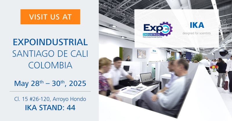 IKA (@ikaworldwide) on Twitter photo #IKAColombia will be exhibiting at the ๐๐ซ๐ฃ๐ข๐๐ก๐๐จ๐ฆ๐ง๐ฅ๐๐๐ ๐ฎ๐ฌ๐ฎ๐ฑ in Santiago de Cali.
Meet us at ๐๐๐ฎ๐ป๐ฑ ๐ฐ๐ฐ and explore our innovative laboratory devices. ย See you there!
More info: shorturl.at/ocIyb
#designedforscientists #EXPOINDUSTRIAL #IKAColombia will be exhibiting at the ๐๐ซ๐ฃ๐ข๐๐ก๐๐จ๐ฆ๐ง๐ฅ๐๐๐ ๐ฎ๐ฌ๐ฎ๐ฑ in Santiago de Cali.
Meet us at ๐๐๐ฎ๐ป๐ฑ ๐ฐ๐ฐ and explore our innovative laboratory devices. ย See you there!
More info: shorturl.at/ocIyb
#designedforscientists #EXPOINDUSTRIAL