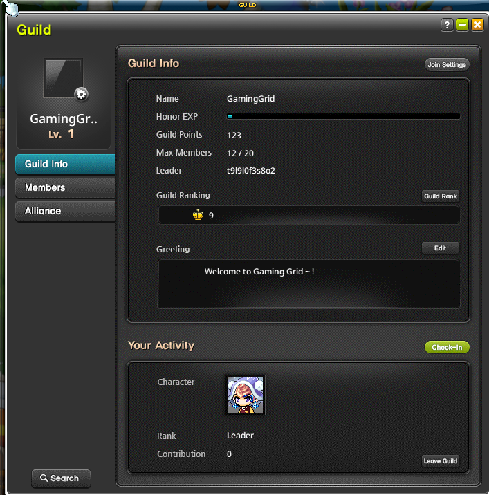 GamingGrid 💎 (@gaminggridx) on Twitter photo <a href="/MaplestoryU/">MapleStory Universe</a> The Official GamingGrid Guild in MSU has been formed!
We are currently in "Ain" Server, join us if you haven't!👀 <a href="/MaplestoryU/">MapleStory Universe</a> The Official GamingGrid Guild in MSU has been formed!
We are currently in "Ain" Server, join us if you haven't!👀