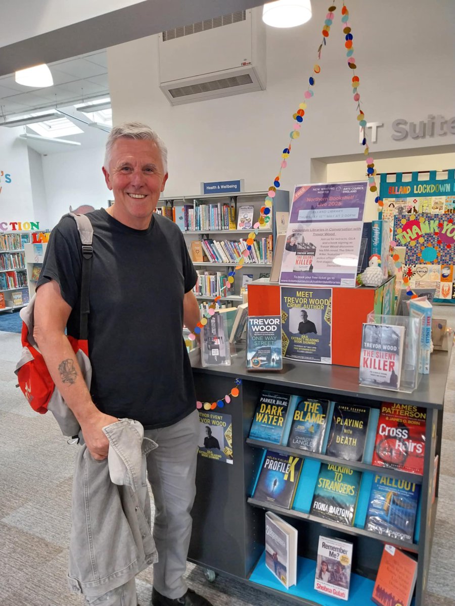 Trevor Wood (@trevorwoodwrite) on Twitter photo Great afternoon at Elland Library. Huge thanks to David for the invite, Michelle for the great questions and the lovely audience for coming along for a chat! <a href="/CMBClibraries/">Calderdale Libraries</a> <a href="/NewWritingNorth/">New Writing North</a> <a href="/QuercusBooks/">Quercus Books</a> Great afternoon at Elland Library. Huge thanks to David for the invite, Michelle for the great questions and the lovely audience for coming along for a chat! <a href="/CMBClibraries/">Calderdale Libraries</a> <a href="/NewWritingNorth/">New Writing North</a> <a href="/QuercusBooks/">Quercus Books</a>