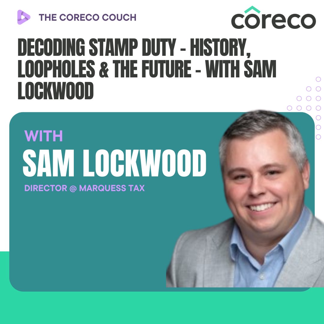 Out now! 🛋️

Click the link below to watch the full episode, Decoding Stamp Duty – History, Loopholes &amp; the Future - With Sam Lockwood now 👏

youtube.com/watch?v=QeR_AT…

#podcast #mortgages #tax #taxadvice #property #mortgageadvice #mortgagebroker #taxadviser
