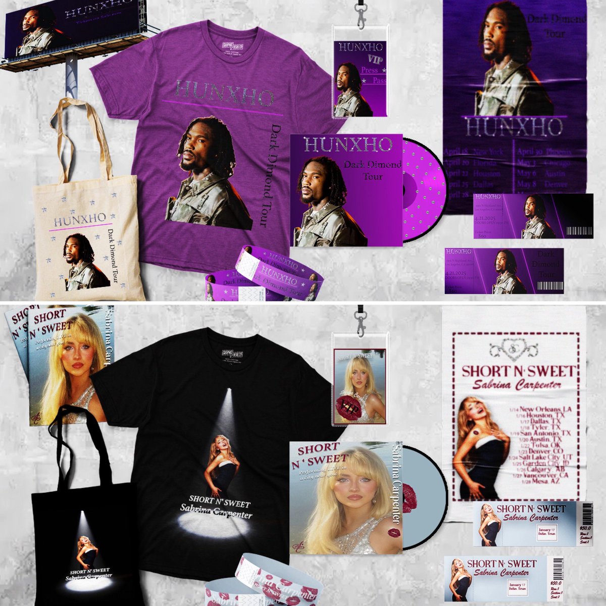 CH_DesignHouse's tweet image. Our Graphic Design 1 sophomores just wrapped up their final project—designing a full marketing campaign for a band tour! From posters to merch, they brought big creativity and serious skills to the table. #studentdesign #graphicdesign #CTE