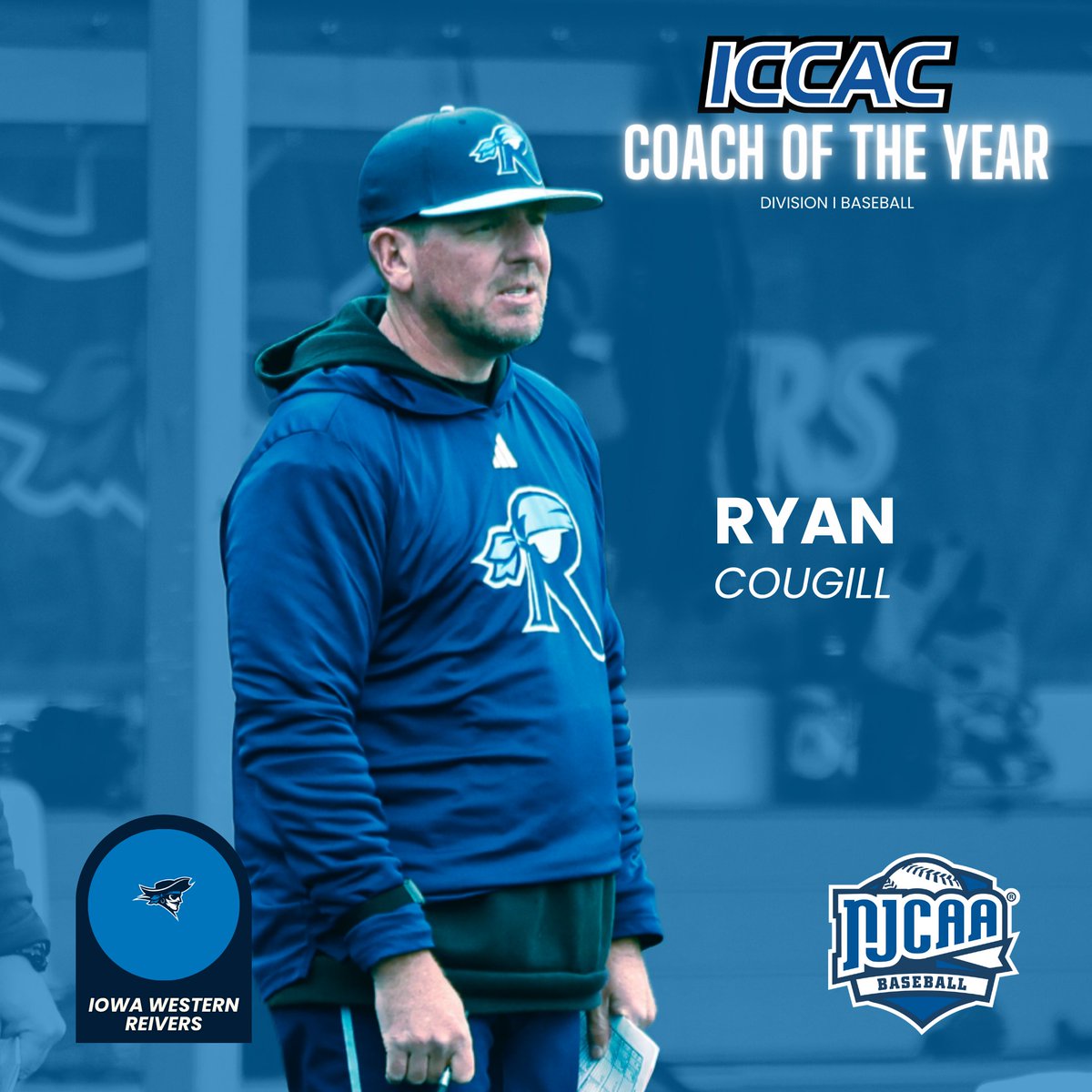 DI BSB ⚾️
2025 ALL-REGION 🏅
SPECIAL AWARDS (2 of 2)

POY - Cooper Neville, Iowa Western
DPOY - AJ Marchetti, Indian Hills
COY -  Ryan Cougill, Iowa Western

#NJCAABaseball ⚾️