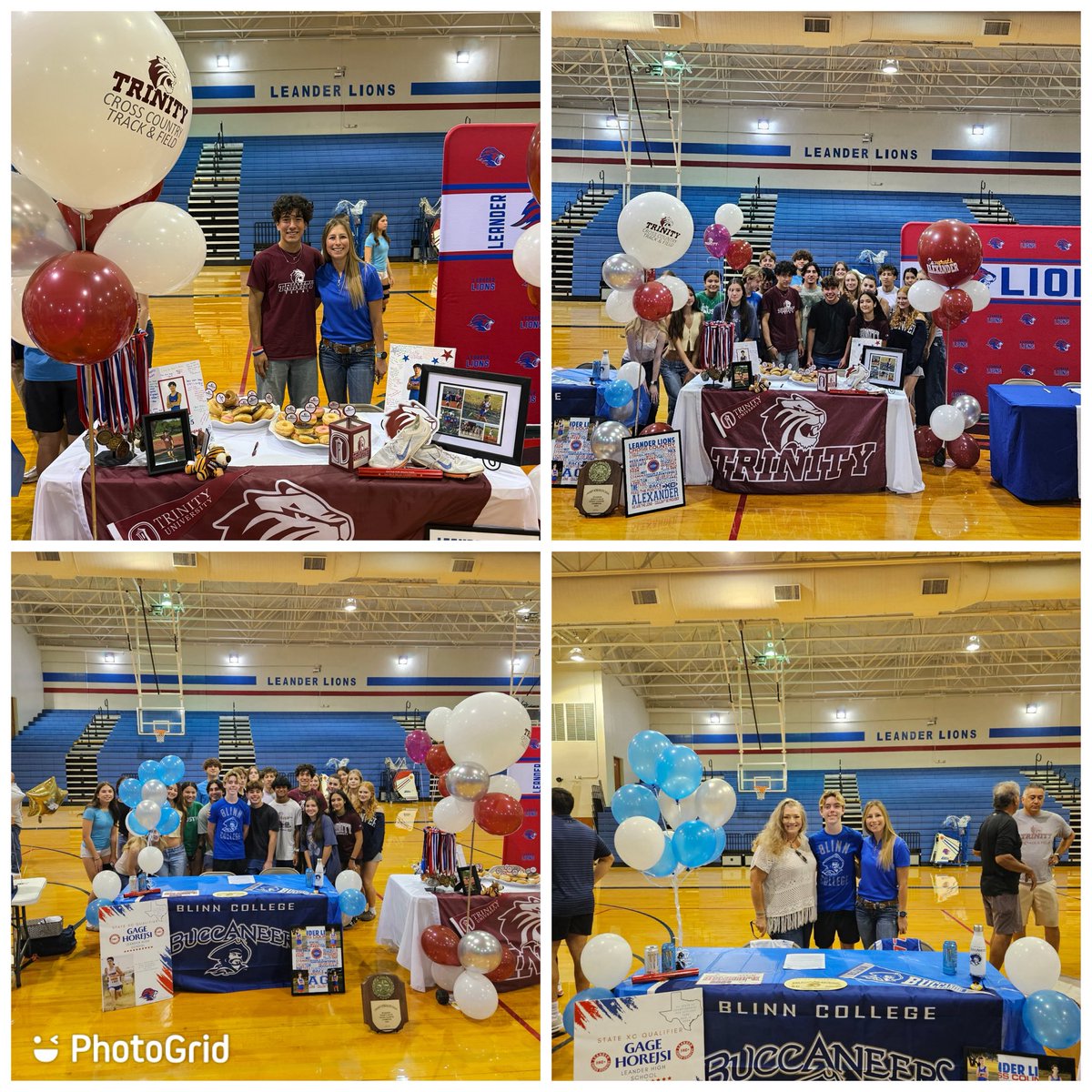Leander Cross Country (@leanderxc) on Twitter photo Congratulations to our XC/Track athletes who signed their letters of intent to continue running at the next level. Alexander Marquez is headed to Trinity University and Gage is off to Blinn College. Go Lions! <a href="/LeanderisdATH/">Leander ISD Athletics</a> <a href="/LeanderHS/">Leander High School</a> Congratulations to our XC/Track athletes who signed their letters of intent to continue running at the next level. Alexander Marquez is headed to Trinity University and Gage is off to Blinn College. Go Lions! <a href="/LeanderisdATH/">Leander ISD Athletics</a> <a href="/LeanderHS/">Leander High School</a>