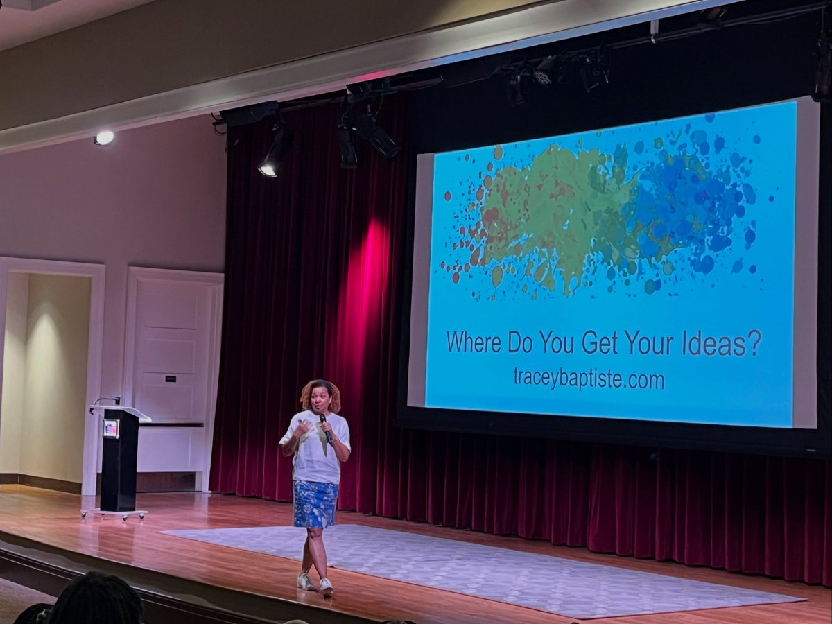 MNPSLibraryServices (@mnpslibraries) on Twitter photo Students at #battleofthebooks2025 are listening to author Tracey Baptiste as she shares her story and where she gets her ideas from! <a href="/NowatNPL/">Nashville Public Library</a> <a href="/LimitlessLib/">Limitless Libraries</a> <a href="/MetroSchools/">Metro Schools</a> #mnpslibraries #MNPSReads Students at #battleofthebooks2025 are listening to author Tracey Baptiste as she shares her story and where she gets her ideas from! <a href="/NowatNPL/">Nashville Public Library</a> <a href="/LimitlessLib/">Limitless Libraries</a> <a href="/MetroSchools/">Metro Schools</a> #mnpslibraries #MNPSReads