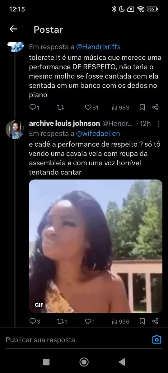 No começo eu até levei a sério uma crítica que se baseasse em aspectos técnicos das músicas dela, mas depois vi que ele prefere ser misógino do que defender o que ele se propôs... Clássico