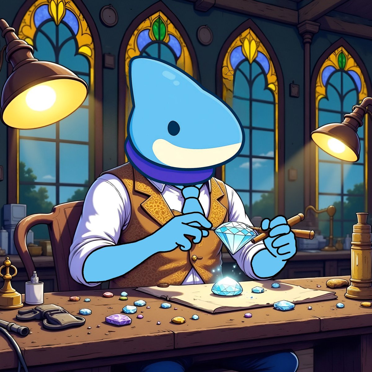 A Dimond is delicate to work with, but strong as material. 

Bloop is exactly the same 🐳 Don’t Fade Bloop. 

#BloopOnSui #SUI #CryptoNews