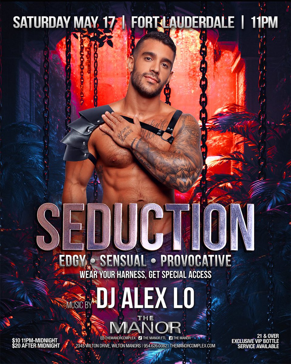 This weekend at The Manor