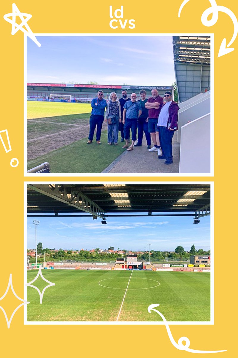 Trustees visited the Mazuma Stadium — the future venue of the Morecambe Young People’s Summit on Sun 21 Sept, 11–4! 🎉 A free, youth-led day of inspiration, activities, debate, entertainment &amp; food 🍕🎶. Organised by @LDYFoundation &amp; funded by WEM #MorecambeSummit #YouthVoice