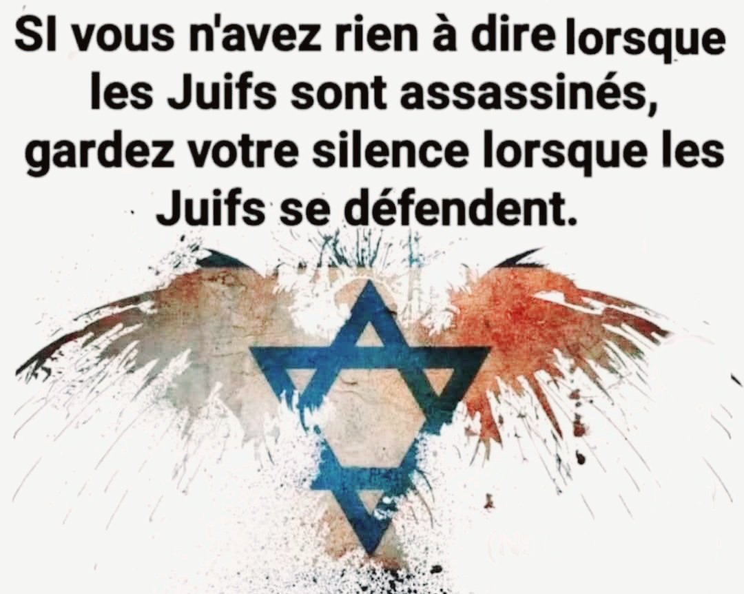 Je pose ça là !😤💪🎗️🇮🇱