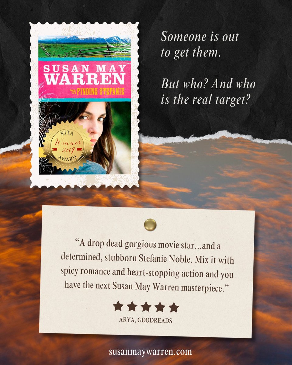 Throwback to the third book in The Noble Legacy! #throwbackthursday

FINDING STEFANIE combines sweet, sizzling romance with mystery and suspense. My favorite combo 😎

Check out the book on Amazon! ⁠
amazon.com/dp/1414310196
