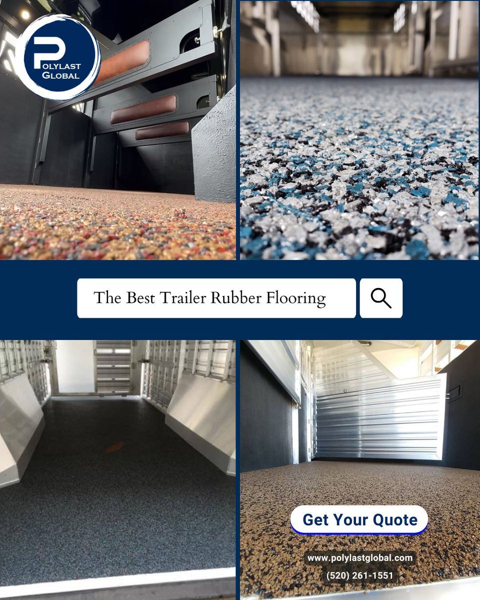 Polylast's tweet image. Polylast is built for the road, trusted by pros. Nothing compares.
📞 Get your custom quote at polylastglobal.com or call (520) 261-1551. 

#Polylast #PolylastGlobal #RecycledRubber #RubberFloor #PolylastTrailer #TrailerFloor #PolylastFlooring #PolylastRubberFlooring