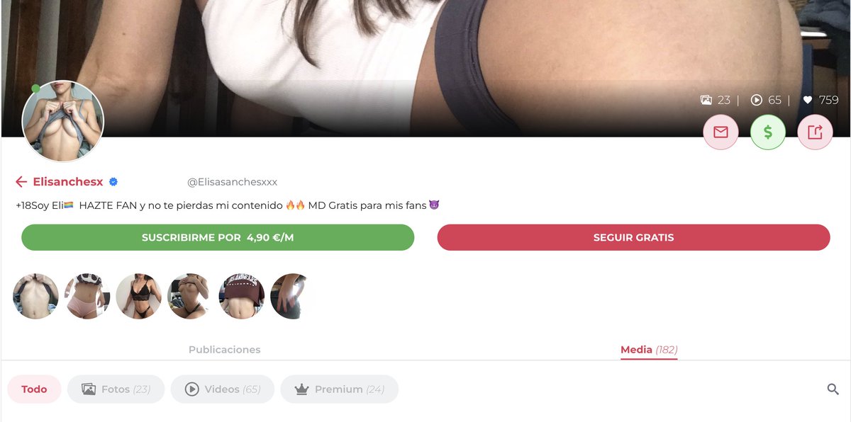 Por menos de 5$ tienes MÁS DE 60 videos SIN CENSURA en mi LoverFans 💕

Loverfans.com/Elisasanchesxxx