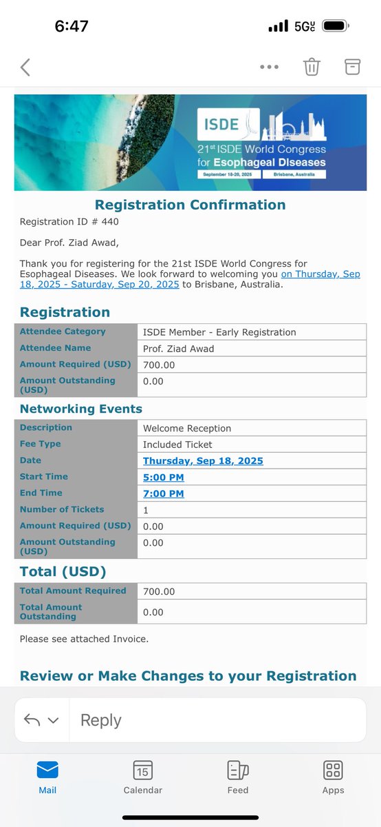 Ziad Awad, MD, FACS (@ziadtawad) on Twitter photo <a href="/ISDE_net/">ISDE.net</a> - registered - see you in Brisbane 🤞<a href="/LFerri123/">Lorenzo Ferri MD PhD</a> <a href="/ISDE_net/">ISDE.net</a> - registered - see you in Brisbane 🤞<a href="/LFerri123/">Lorenzo Ferri MD PhD</a>