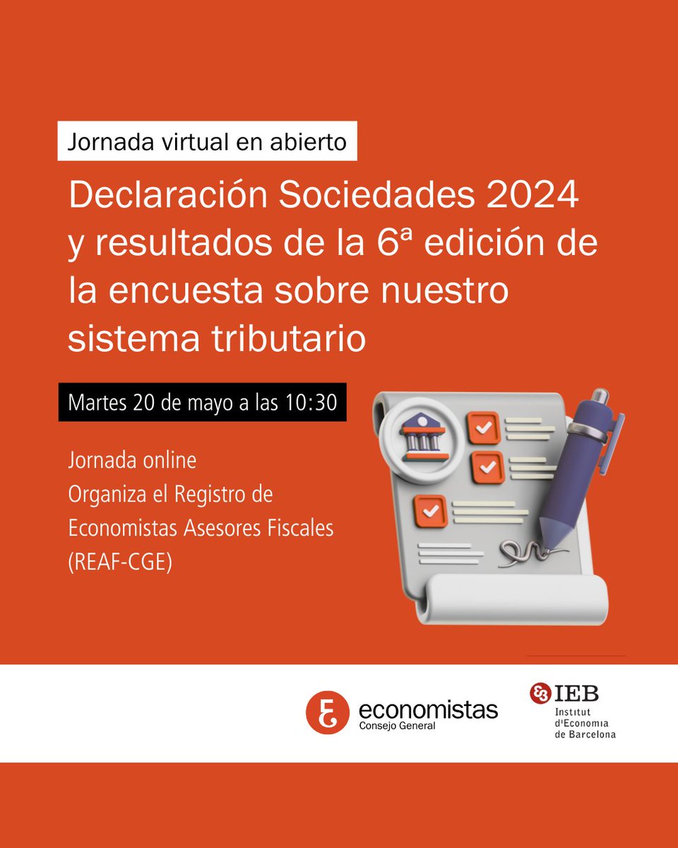 🤝 Claves de la Declaración de Sociedades 2024 y la opinión de los economistas asesores fiscales sobre nuestro sistema tributario. 

✅ Ofrecemos hasta 40 recomendaciones clave para ayudar a los profesionales y empresas a optimizar la presentación del Impuesto.