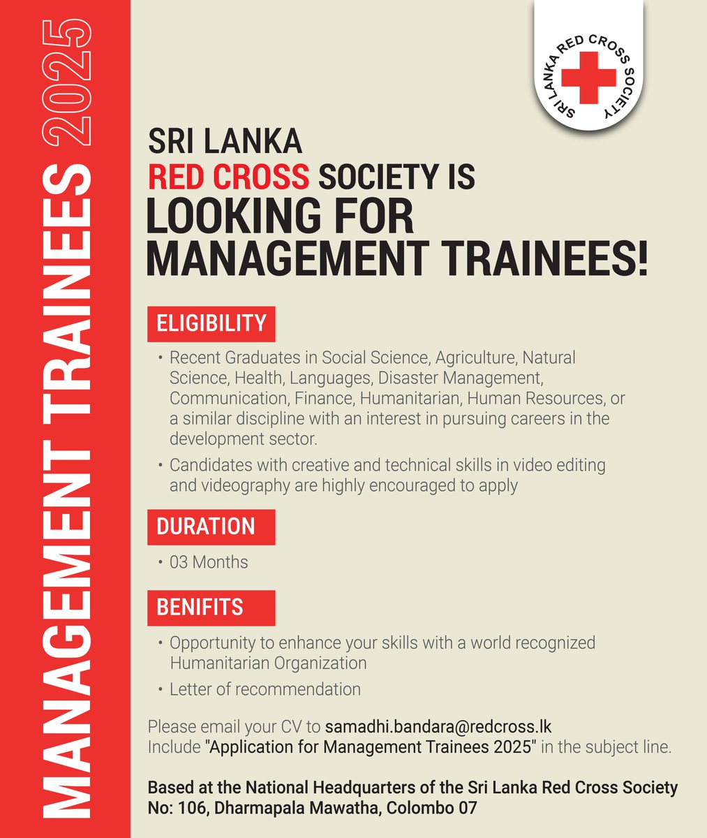 Apply now!