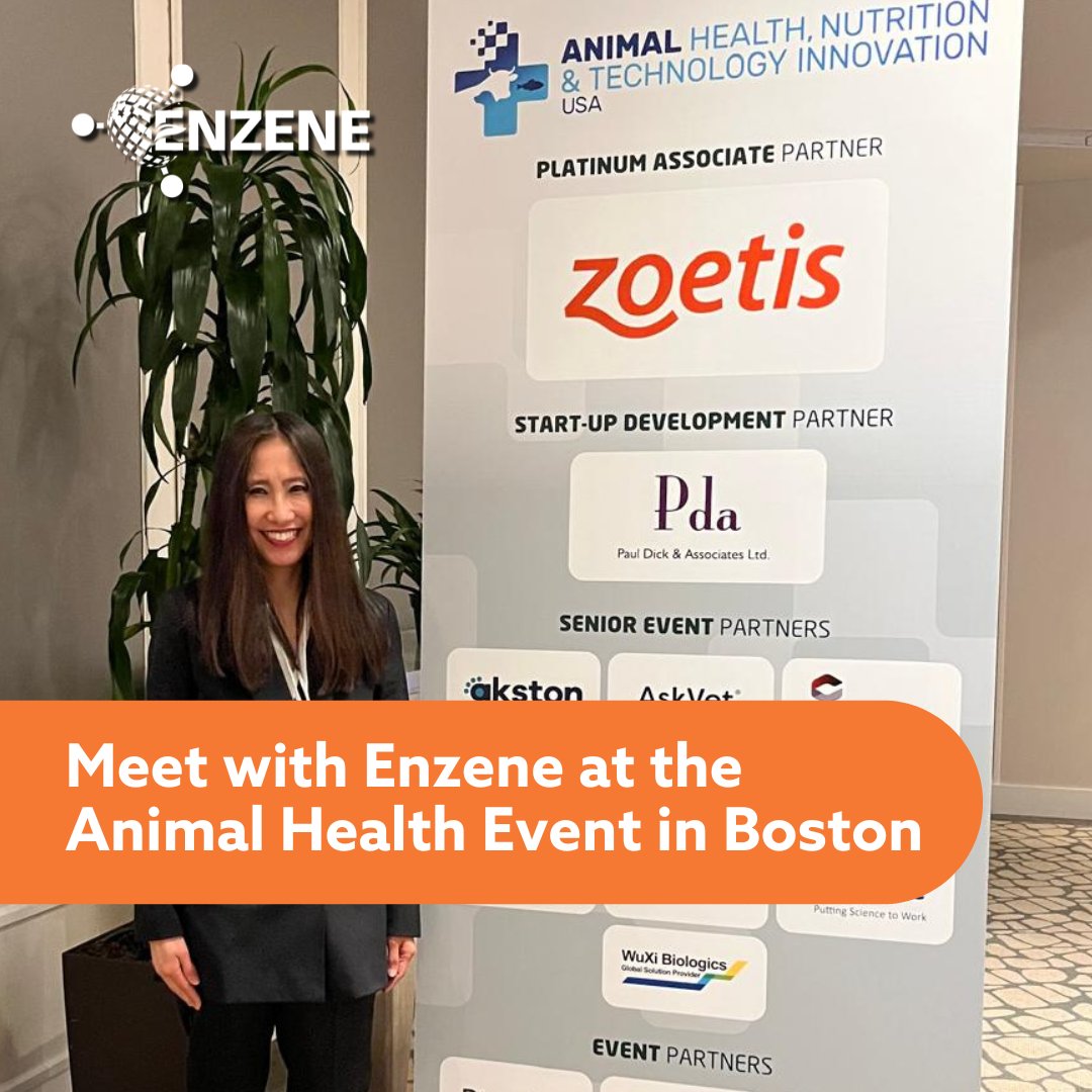Enzene Biosciences Ltd. (@enzenebio) on Twitter photo Day 2! At Enzene, we’re proud to support some of leading names in #AnimalHealth—and we're here to support you too. Meet Jin Kim at the event to discover how our tailored CDMO solutions are designed around your unique challenges & goals in veterinary biologics. 👉bd@enzene.com Day 2! At Enzene, we’re proud to support some of leading names in #AnimalHealth—and we're here to support you too. Meet Jin Kim at the event to discover how our tailored CDMO solutions are designed around your unique challenges & goals in veterinary biologics. 👉bd@enzene.com