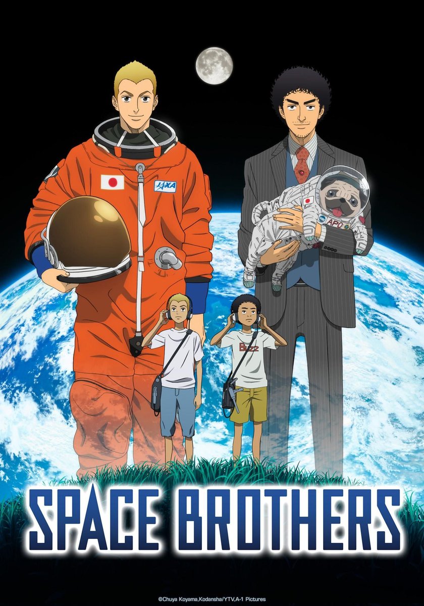 C'est aujourd'hui qu'il faut regarder Space Brothers.