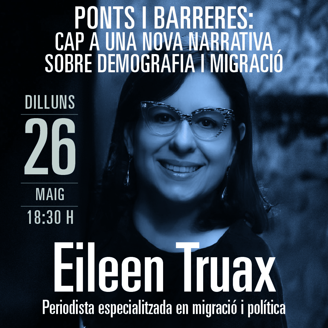 Escola Europea d'Humanitats (@eedhumanitats) on Twitter photo Dilluns 26 de maig a les 18.30h, conferència de <a href="/EileenTruax/">✳️ Eileen Truax</a> amb presentació de Josep Ramoneda. Escola Europea d’Humanitats, Palau Macaya de la Fundació “la Caixa”.
Inscriu-t'hi aquí:
palaumacaya.fundacionlacaixa.org/ca/p/ponts-i-b… Dilluns 26 de maig a les 18.30h, conferència de <a href="/EileenTruax/">✳️ Eileen Truax</a> amb presentació de Josep Ramoneda. Escola Europea d’Humanitats, Palau Macaya de la Fundació “la Caixa”.
Inscriu-t'hi aquí:
palaumacaya.fundacionlacaixa.org/ca/p/ponts-i-b…