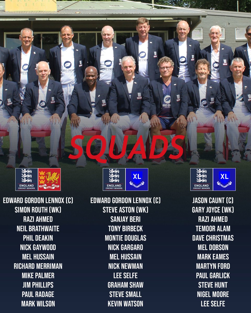 We can now confirm our squads for the upcoming fixtures against Wales and Scotland. 📰

23rd May: Wales v England @ Newport CC.
29th May: England v Scotland @ Saltburn CC.
30th May: England Lions v Scotland @ Seaton Carew CC.

#seniorscricket