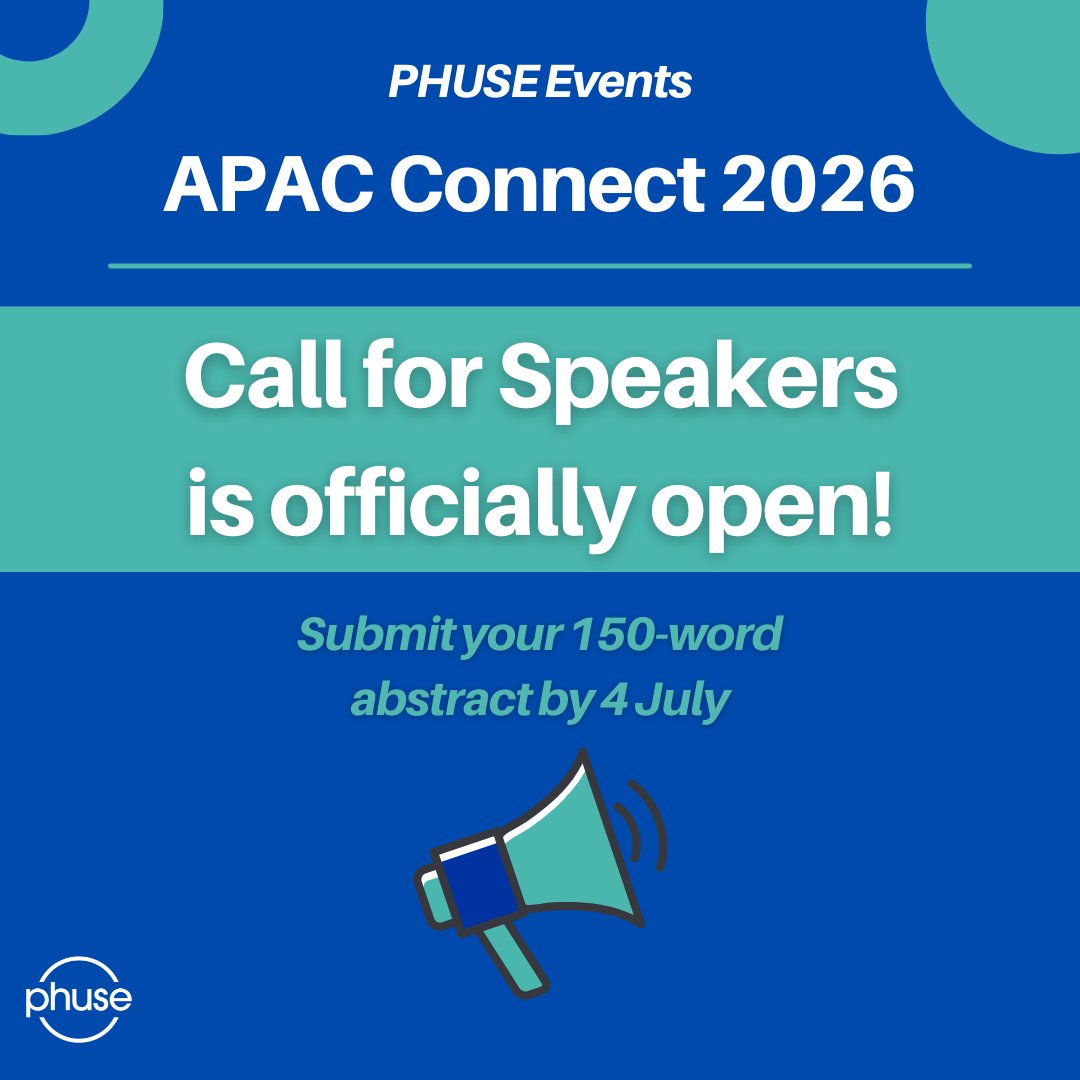 The time is here…

Call for Papers for the APAC Connect 2026 is now open!

Taking place in Hyderabad, India, 19–21 February, this is a golden opportunity to share your expertise and contribute to the important discussions shaping the future of clinical data science across the