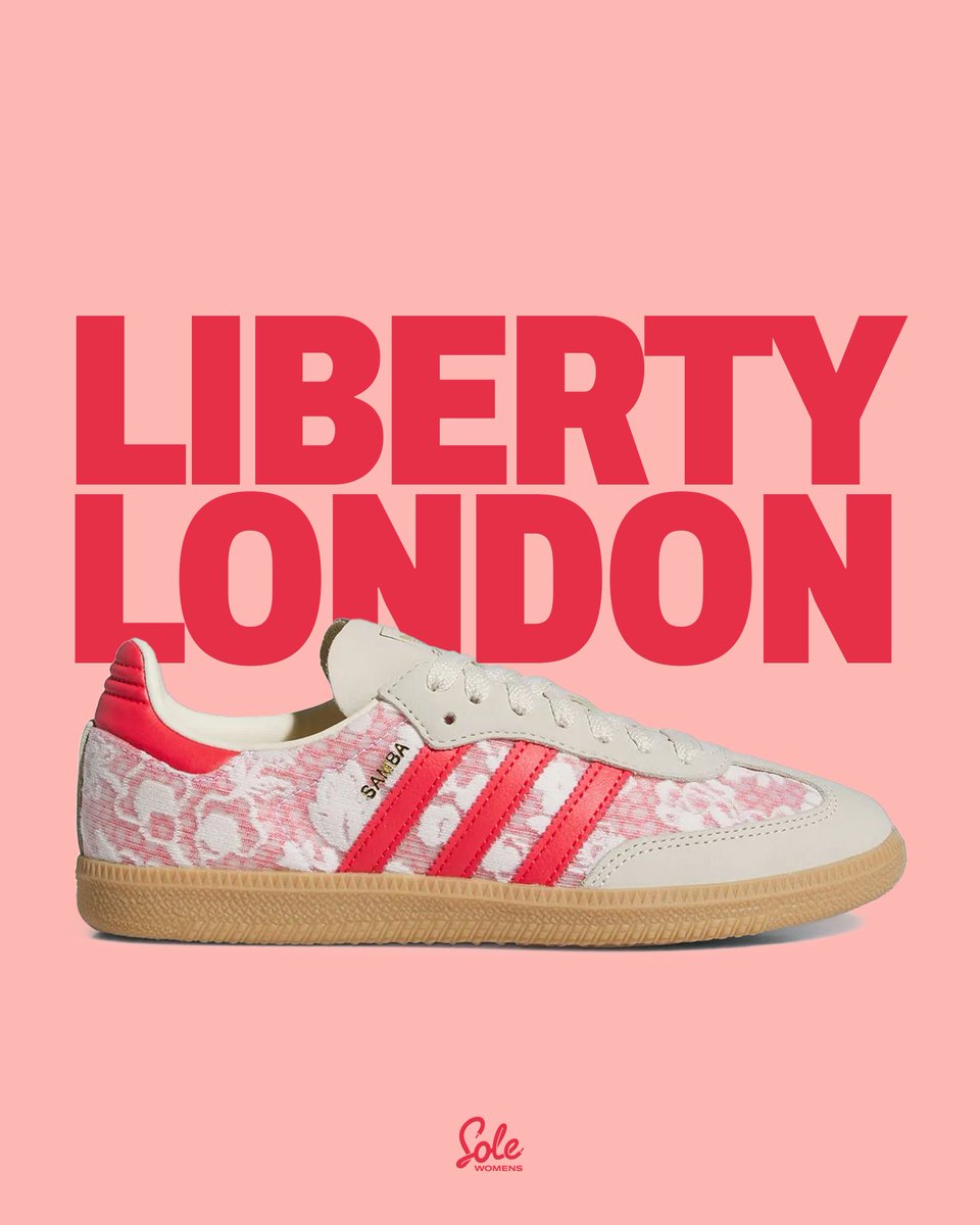 New Liberty London x adidas Samba is coming soon! 😍

Set your release reminders c.thesolesupplier.co.uk/tqonzet 

#adidas