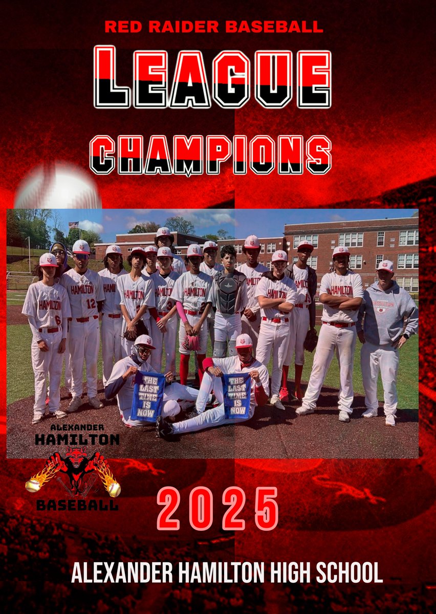 The Alexander Hamilton Red Raiders are LEAGUE CHAMPIONS!!
<a href="/RedRaiderAD/">Hamilton Athletics</a> <a href="/lohudsports/">lohud sports</a> <a href="/KDJmedia1/">Kevin Devaney Jr.</a>