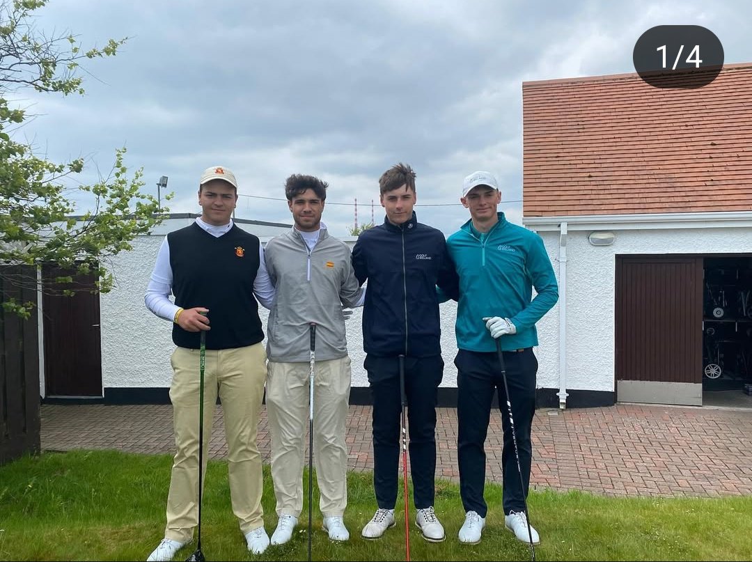 School News- GOLF. Congratulations to Adam Fahey who is representing the Golf Ireland U 18 team v Spain at Royal Dublin Golf club, this week. dgs.ie/2025/05/school…