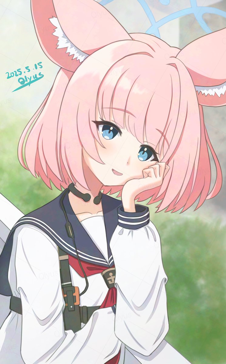 ニコ先輩🦊
#ブルアカ #BlueArchive #ニコ #イラスト