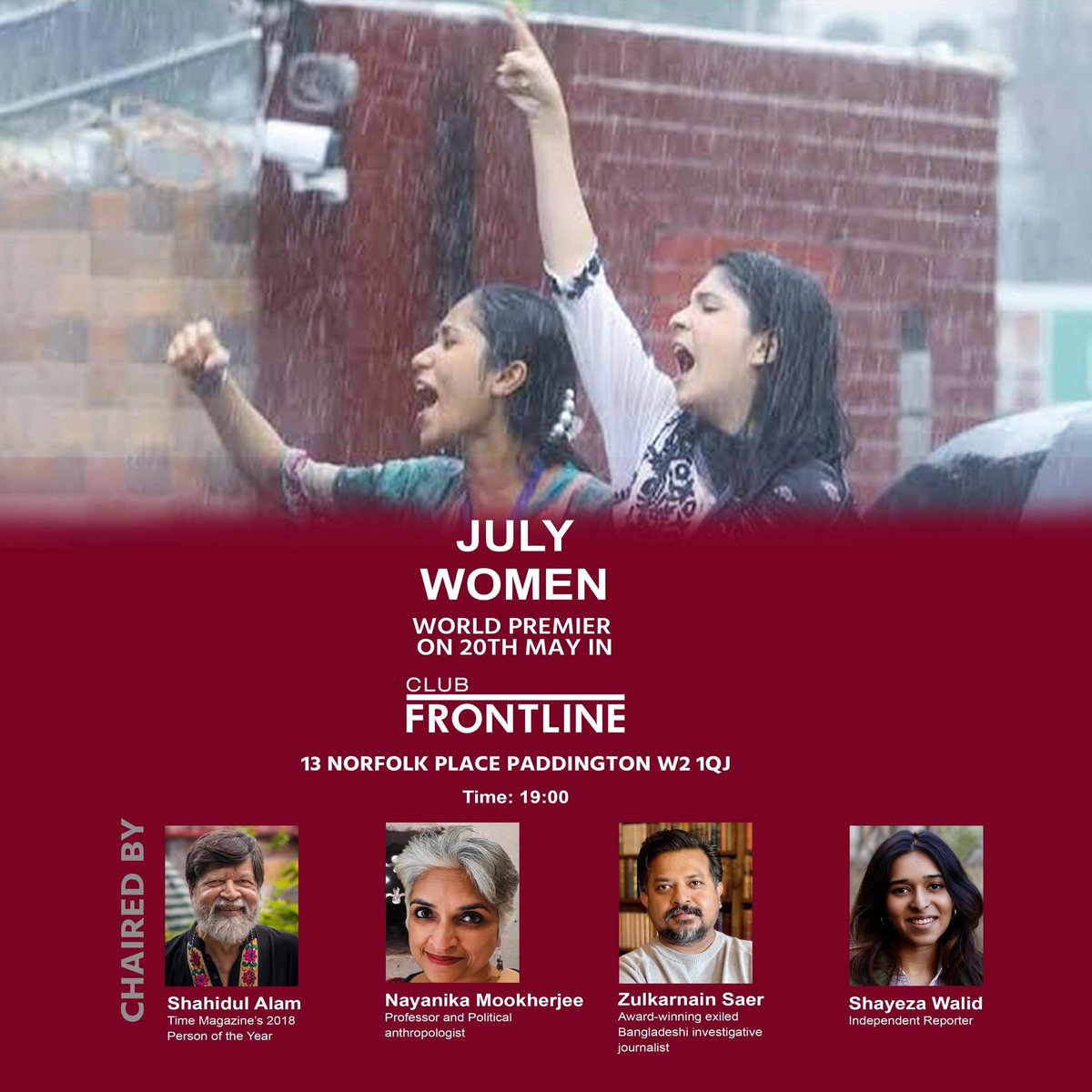 Professor Nayanika Mookherjee (@nakamookherjee) on Twitter photo Will be a panellist in an APPG (All Party Parliamentary Group) in House of Commons and Frontline Club, 19th and 20th May to discuss premiere of two films on women and religious minorities. Pls come
RSVP forms.office.com/pages/responseโฆ
<a href="/durham_uni/">Durham University</a> <a href="/DurhamIAS/">Durham IAS</a> <a href="/AnthDurham1/">Durham Anthropology</a> <a href="/BASASofficial/">BASAS</a> Will be a panellist in an APPG (All Party Parliamentary Group) in House of Commons and Frontline Club, 19th and 20th May to discuss premiere of two films on women and religious minorities. Pls come
RSVP forms.office.com/pages/responseโฆ
<a href="/durham_uni/">Durham University</a> <a href="/DurhamIAS/">Durham IAS</a> <a href="/AnthDurham1/">Durham Anthropology</a> <a href="/BASASofficial/">BASAS</a>