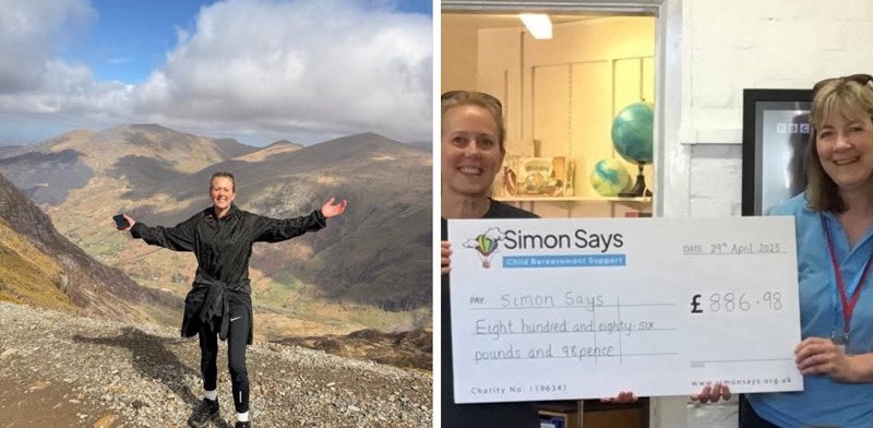 Simon Says Child Bereavement Support (@simonsayscbs) on Twitter photo A HUGE shout out to the incredible Lisa, a dedicated teacher at <a href="/marchinfs/">Marchwood C of E Infant School</a> who raised an amazing £886.98 by climbing Mount Snowdon!
The funds raised will not only support our work at Simon Says, but will go towards setting up a Bereavement Kit at Marchwood C of E Infant School. A HUGE shout out to the incredible Lisa, a dedicated teacher at <a href="/marchinfs/">Marchwood C of E Infant School</a> who raised an amazing £886.98 by climbing Mount Snowdon!
The funds raised will not only support our work at Simon Says, but will go towards setting up a Bereavement Kit at Marchwood C of E Infant School.