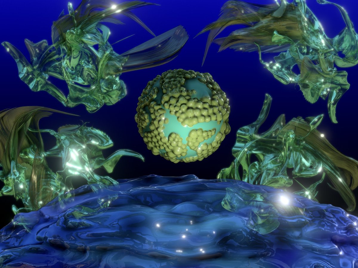 In the beginning, the world was divided into three realms: the Sky, the Land, and the Sea.