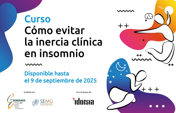 SEMERGEN | Médicos de Atención Primaria (@semergenap) on Twitter photo ¡Fórmate sobre el manejo del insominio en Atención Primaria!
😴 Curso: Cómo evitar la inercia clínica en el manejo del insomnio
👩⚕️ Coordinado por Guadalupe Arilla Herrera <a href="/SaludMentalGT/">Salud Mental Semergen</a>, Mercedes Ricote Belinchón <a href="/semergen_gis/">Gestión Medicamento, Inercia clínica y Seguridad</a> y Antonio Torres Villamor @SEMG_es
📅 Del ¡Fórmate sobre el manejo del insominio en Atención Primaria!
😴 Curso: Cómo evitar la inercia clínica en el manejo del insomnio
👩⚕️ Coordinado por Guadalupe Arilla Herrera <a href="/SaludMentalGT/">Salud Mental Semergen</a>, Mercedes Ricote Belinchón <a href="/semergen_gis/">Gestión Medicamento, Inercia clínica y Seguridad</a> y Antonio Torres Villamor @SEMG_es
📅 Del