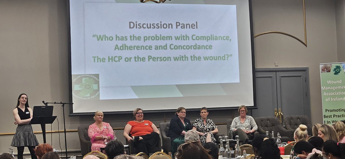 Lenora Fitzgerald (@lenorafitz5w) on Twitter photo Panel discussion focusing on wound care challenges @WAMI National Conference. <a href="/TVNAI2/">TVNAI</a> <a href="/RCSI_SWaT/">Skin, Wounds and Trauma - SWaT Research Center</a> <a href="/HSEDubSouthEast/">HSE Dublin and South East</a> <a href="/NurMidONMSD/">ONMSD</a> Panel discussion focusing on wound care challenges @WAMI National Conference. <a href="/TVNAI2/">TVNAI</a> <a href="/RCSI_SWaT/">Skin, Wounds and Trauma - SWaT Research Center</a> <a href="/HSEDubSouthEast/">HSE Dublin and South East</a> <a href="/NurMidONMSD/">ONMSD</a>