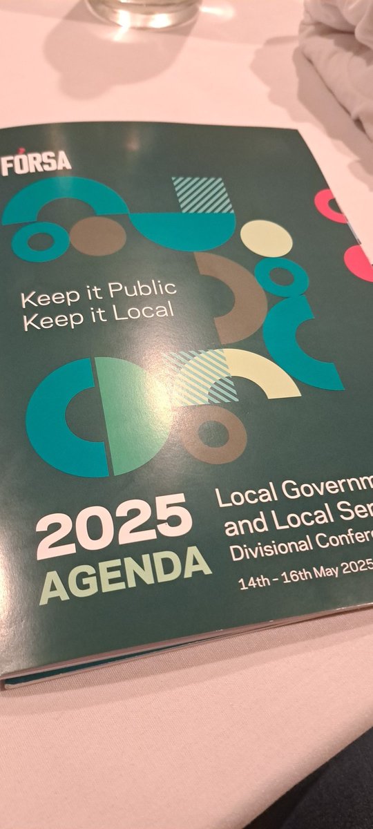 Thrilled that <a href="/forsa_union_ie/">Fórsa trade union</a> is passing motions to campaign for #socialhousing <a href="/RTRHomesForAll/">Raise The Roof</a> and #right2water and the #referendum !
#KeepitPublicKeepitLocal