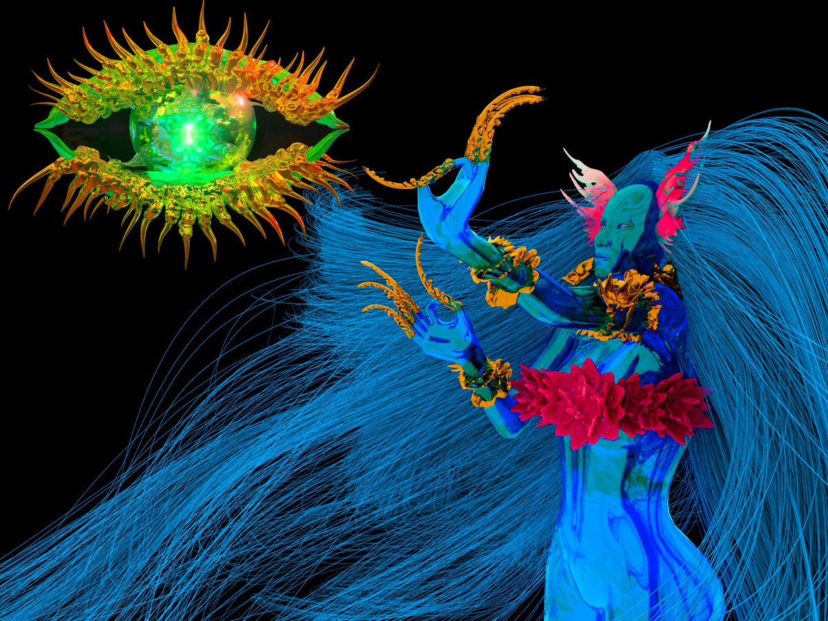 As the waves rose and fell, Khaleesea appeared; half-seen, with shimmering eyes and flowing hair like the tides.