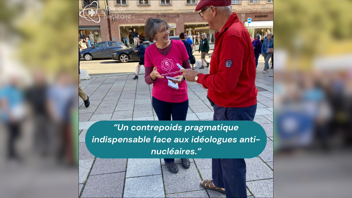 Les Voix du Nucléaire vulgarisent et expliquent le nucléaire auprès du grand public, “dans la vie, rien n’est à craindre, tout est à comprendre“ (Marie Curie).

À votre tour ?
Adhérez !

voix-du-nucleaire.org/sengager/adher…