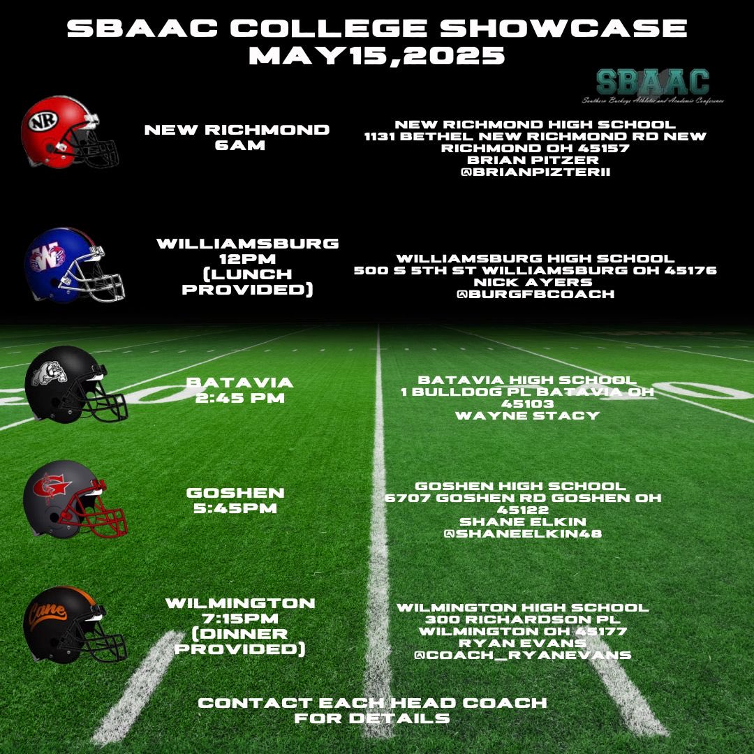 WHSCaneFB's tweet image. Great Day for the boys in black and orange! We are excited to see the colleges come to campus’s today to see our boys show off their talents! Lights will be on at Alumni tonight!