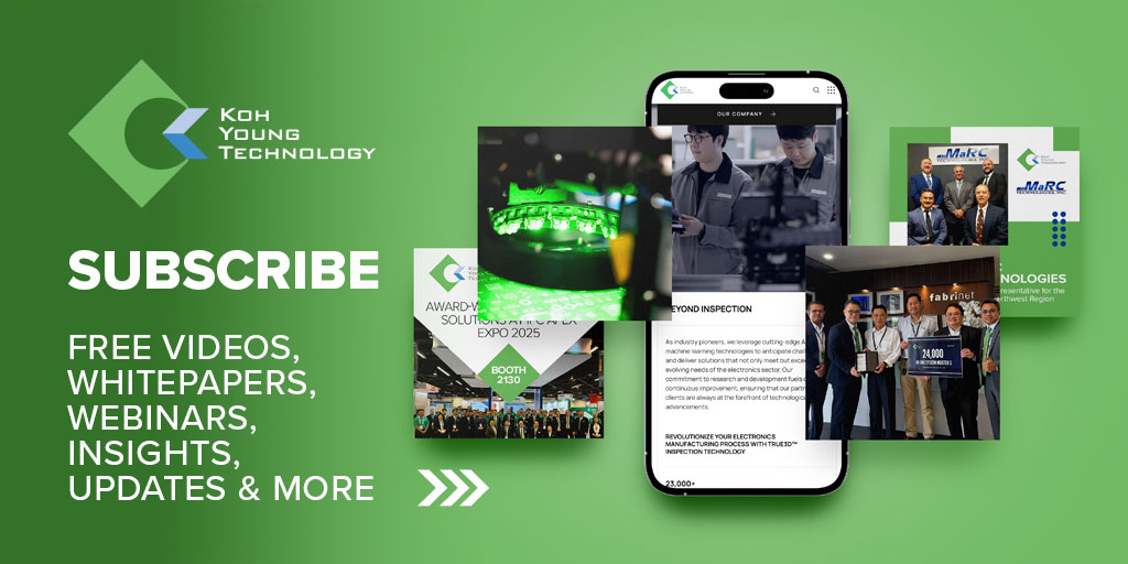 Stay in the loop with best-in-class inspection technologies from Koh Young. kohyoung.powerappsportals.com/Subscribe_Opti… #electronics #engineers #engineering #technology #manufacturing #semiconductor #pcb #engineer