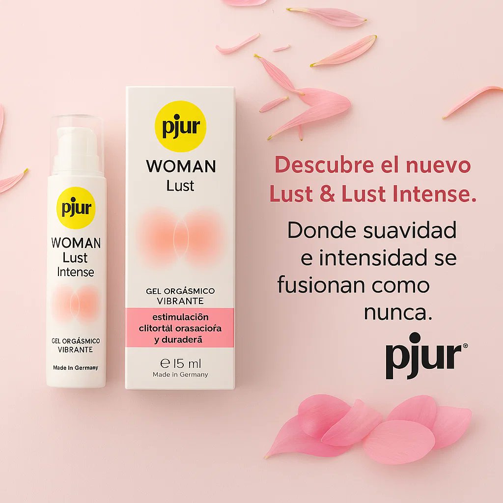 Condonesmix's tweet image. ✨ ¡Llega pjur WOMAN Lust &amp;amp; Lust Intense! ✨ Gel vibrante de 15 ml, made in Germany, que te lleva a la cúspide de placer estimulando tus zonas de máxima sensibilidad y alargando ese instante culminante. 🌸💫 #pjurWoman #ClímaxÍntimo #BienestarFemenino