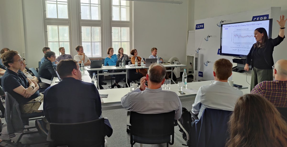 Kiel Institute (IfW Kiel) (@kielinstitute) on Twitter photo Great start to the Kiel-CEPR "Firms in International Trade" workshop in Berlin today! Insightful presentations by Paola Conconi, Holger Breinlich, <a href="/emilyjblanchard/">Emily Blanchard</a> & <a href="/AGGraziano/">Alejandro G. Graziano</a>! Up next: keynote by <a href="/imanelici/">Isabela Manelici</a> – looking forward! 👉 ifw-kiel.de/institute/even…
<a href="/cepr_org/">CEPR</a> <a href="/julianhinz/">Julian Hinz</a> Great start to the Kiel-CEPR "Firms in International Trade" workshop in Berlin today! Insightful presentations by Paola Conconi, Holger Breinlich, <a href="/emilyjblanchard/">Emily Blanchard</a> & <a href="/AGGraziano/">Alejandro G. Graziano</a>! Up next: keynote by <a href="/imanelici/">Isabela Manelici</a> – looking forward! 👉 ifw-kiel.de/institute/even…
<a href="/cepr_org/">CEPR</a> <a href="/julianhinz/">Julian Hinz</a>