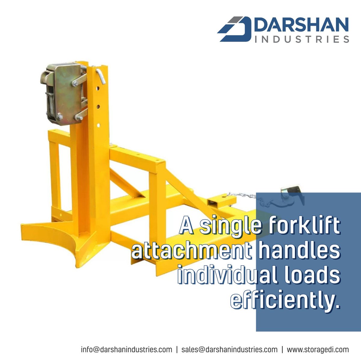 BharatC81056892's tweet image. Single Forklift Attachment Handles Individual Loads Efficiently! 🚜📦
Spider Multi Range of Storage delivers precise material handling solutions for streamlined operations.&quot;
#ForkliftAttachment #SpiderStorage #EfficientHandling #SmartLoading #MaterialManagement