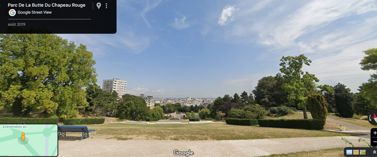 TanguiLeDantec's tweet image. 🌳C&apos;est l&apos;un des plus beaux #parcs parisiens, et pourtant l&apos;un des moins connus:
Aux confins du 19e arr, le parc de la Butte du Chapeau Rouge, splendide oeuvre art déco de Léon Azéma (1937), à la topographie subtile et complexe, et une vue imprenable sur tout le nord-est.