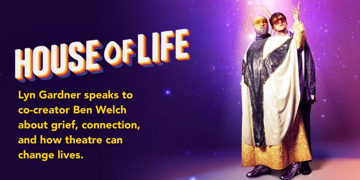Stagedoor (@stagedoorldn) on Twitter photo 🗨️'When I saw it in Edinburgh last summer, I wrote that “the NHS would save millions if House of Life was handed out on prescription.” - <a href="/lyngardner/">lyngardner</a>
👉Now read her interview with <a href="/houseoflife4u/">houseoflife4u</a> before they return to the <a href="/sohotheatre/">Soho Theatre</a>: eu1.hubs.ly/H0k5kV70 🗨️'When I saw it in Edinburgh last summer, I wrote that “the NHS would save millions if House of Life was handed out on prescription.” - <a href="/lyngardner/">lyngardner</a>
👉Now read her interview with <a href="/houseoflife4u/">houseoflife4u</a> before they return to the <a href="/sohotheatre/">Soho Theatre</a>: eu1.hubs.ly/H0k5kV70